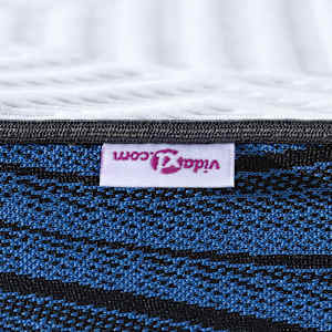 Topper na matraci Bílá 160 x 200 cm Žakárová tkanina - obrázek 9