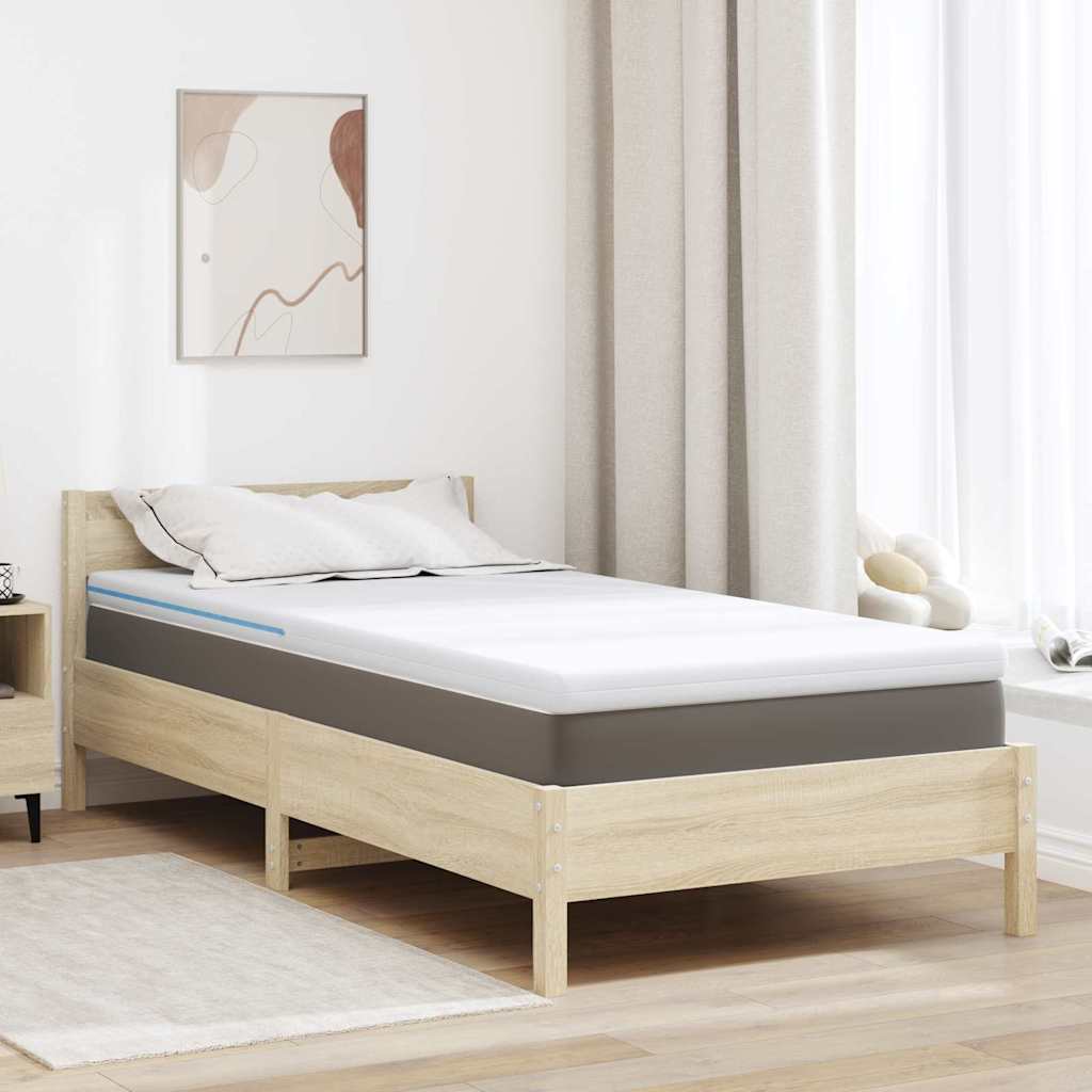 Matraspads Wit 90 x 190 cm 100% polyester jacquard stof