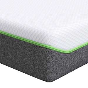 vidaXL Madrats Keskmine pehme 70 x 200 cm Valge ja hall
