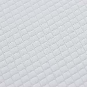 Matrace Bílá a šedá 80 x 200 cm Žakárová tkanina - obrázek 9