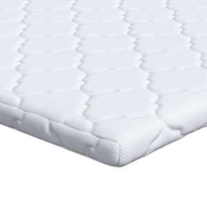 vidaXL Kookosp&auml;hkli maat&auml;itja Valge 70 x 200 cm Žakaarkangas