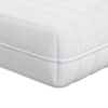 vidaXL Madrats kookoskihiga Keskmiselt j&auml;ik 60 x 120 cm Valge