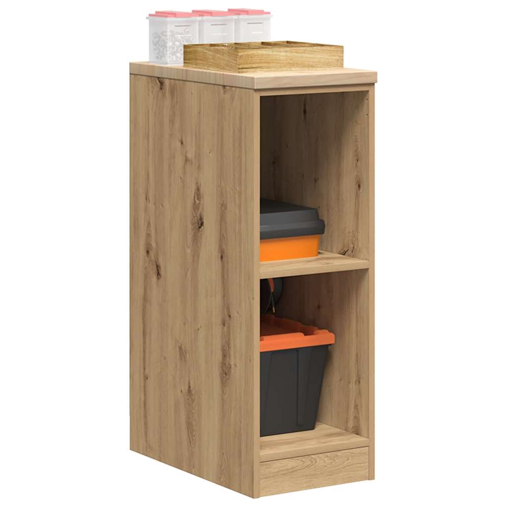 vidaXL Dulap de depozitare pentru garaj Artisan Stejar 30x51x85 cm