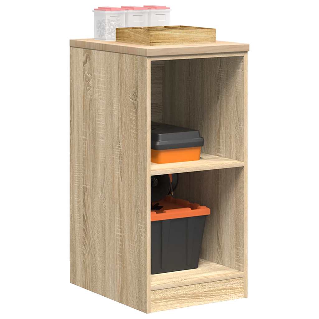 vidaXL Dulap depozitare garaj Stejar Sonoma 40x51x85 cm lemn masiv pin