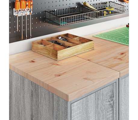vidaXL Armoire de rangement de garage sonoma gris 30x51x85 cm bois pin