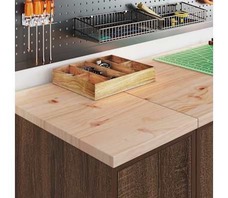 vidaXL Armoire de rangement de garage ch&ecirc;ne marron 30x51x85cm bois pin