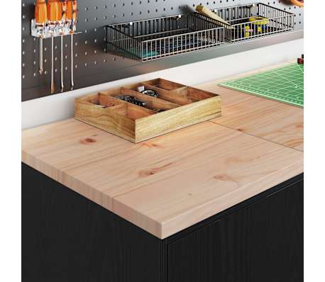 vidaXL Armoire de rangement de garage noir 40x51x85 cm bois de pin