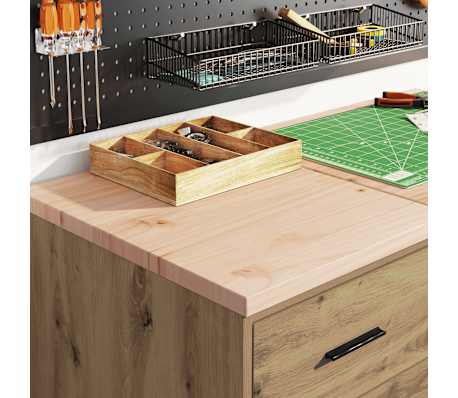 vidaXL Garāžas glabā&scaron;anas skapis, 40x51x85 cm priedes masīvkoks