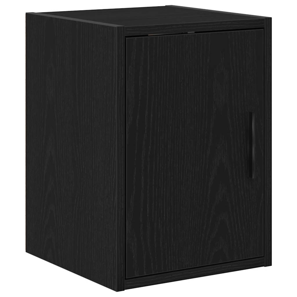 Thumbnail - vidaXL Garagen-Wandschrank Schwarz Holzwerkstoff