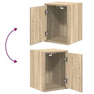 Garážová nástěnná skříň Sonoma Oak Engineered Wood - obrázek 9