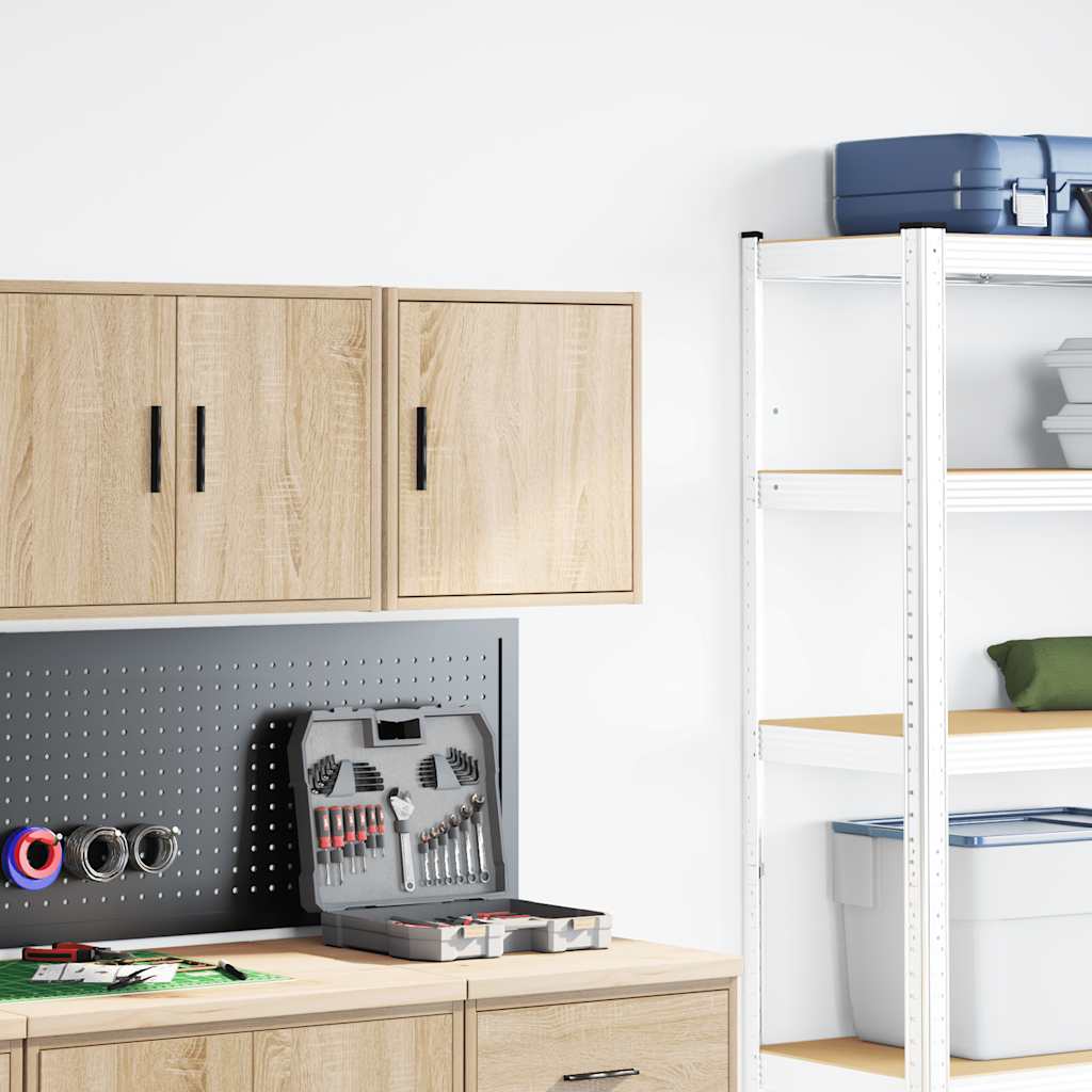 Thumbnail - vidaXL Garagen-Wandschrank Sonoma-Eiche Holzwerkstoff