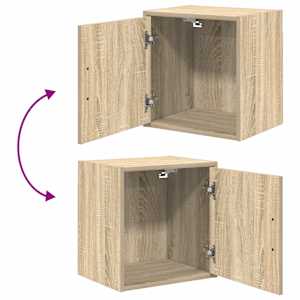Garážová nástěnná skříň Sonoma Oak Engineered Wood - obrázek 9