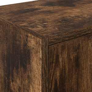 Garážová nástěnná skříňka Smoked Oak Engineered Wood - obrázek 10