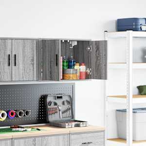 Garážová nástěnná skříňka Grey Sonoma Engineered Wood - obrázek 1