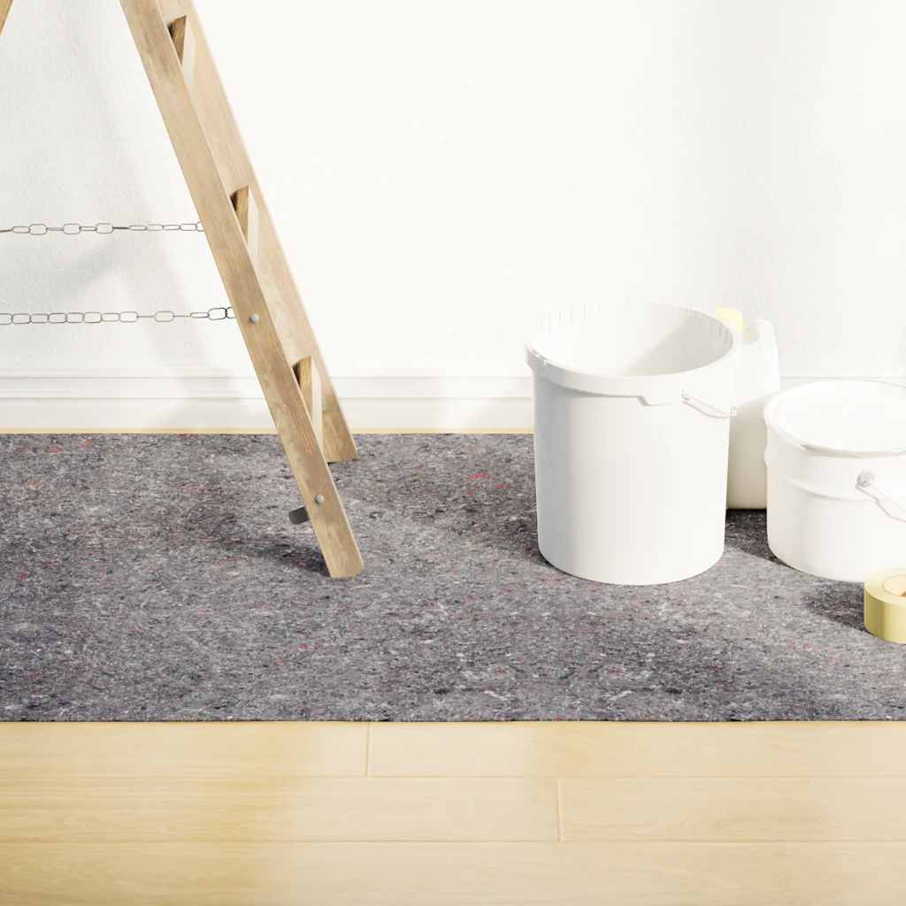 vidaXL Telo Protettivo per Pittori Antiscivolo 2532 cm 220 g/m² Grigio
