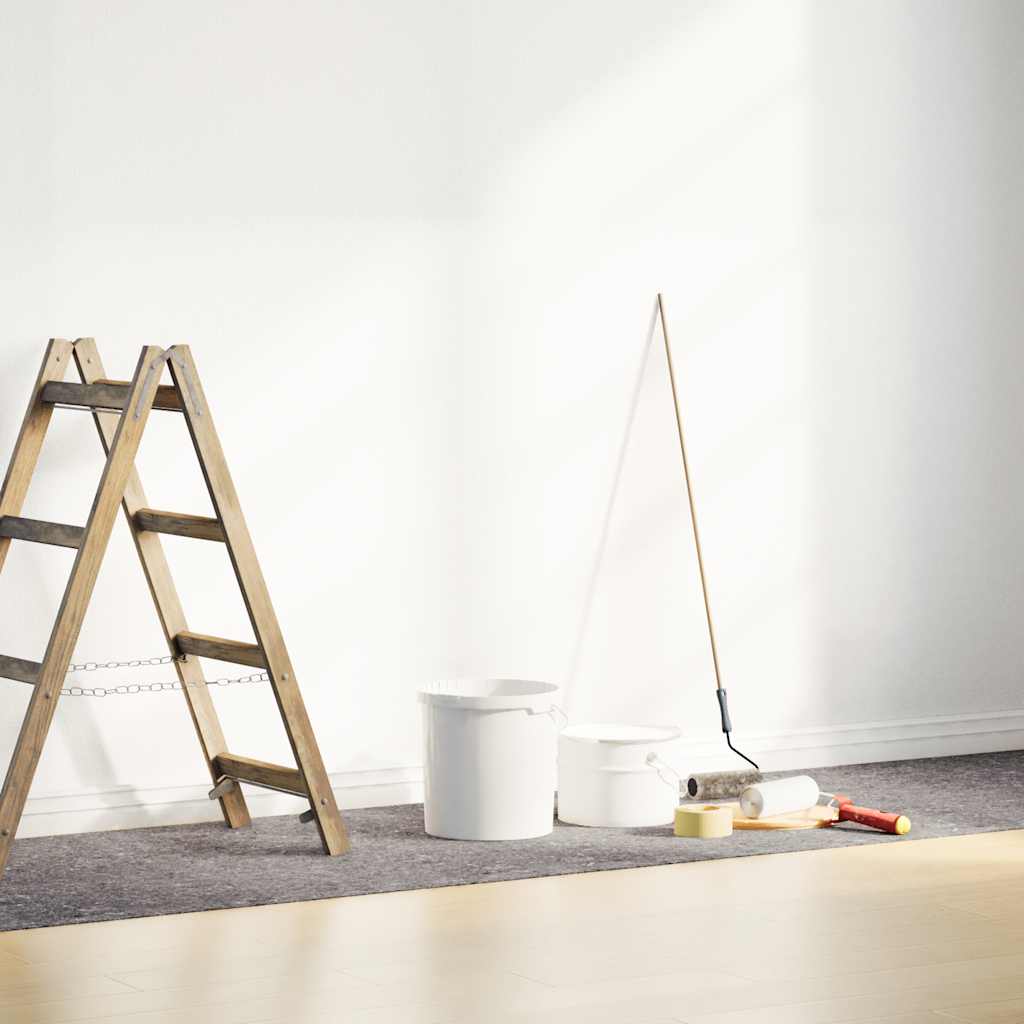 vidaXL szürke csúszásmentes takarófilc 5055 cm 220 g/m²