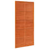 vidaXL K&uuml;&uuml;niuks Vahapruun 100 x 208 cm Toekas m&auml;nnipuit