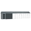 vidaXL Lindude puur Antratsiit 630 x 103 x 142 cm Tsinkteras