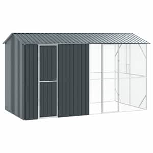 vidaXL Lindude puur Antratsiit 430 x 208 x 247 cm Tsinkteras