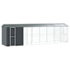 vidaXL Lindude puur Antratsiit 860 x 208 x 247 cm Tsinkteras