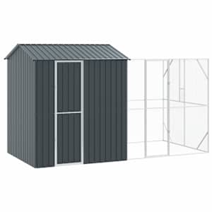 vidaXL Lindude puur Antratsiit 418 x 210 x 247 cm Tsinkteras