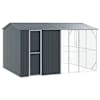 vidaXL Lindude puur Antratsiit 430 x 310 x 247 cm Tsinkteras