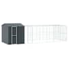 vidaXL Lindude puur Antratsiit 845 x 304 x 247 cm Tsinkteras