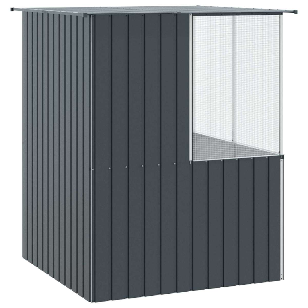 Fuglebur Antracit 165 x 165 x 200 cm Galvaniseret stål - Billede 6