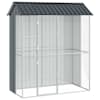 vidaXL Lindude puur Antratsiit 215 x 110 x 247 cm Tsinkteras