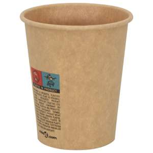 Papírové kelímky na kávu s víčky 1000 pcs 8oz 200ml - obrázek 8
