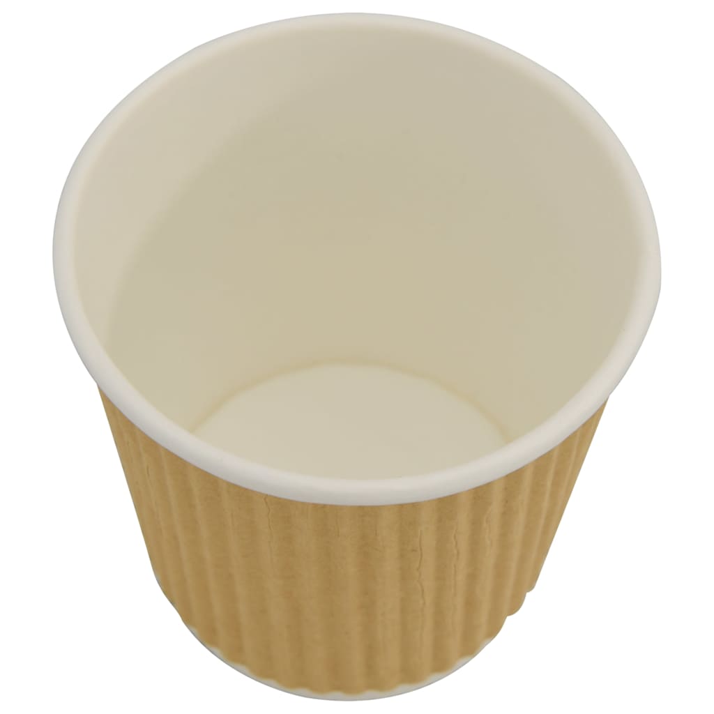 Papírové kelímky na kávu s víčky 1000 pcs 4oz 100ml - obrázek 17