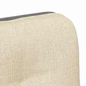 Otočná kancelářská židle krémová textil - obrázek 9