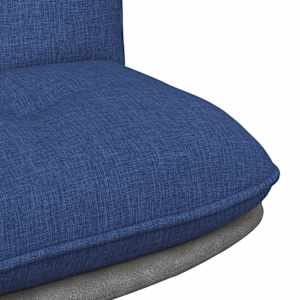 Otočná kancelářská židle modrá textil - obrázek 8
