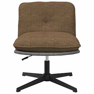 Otočná kancelářská židle taupe textil - obrázek 4