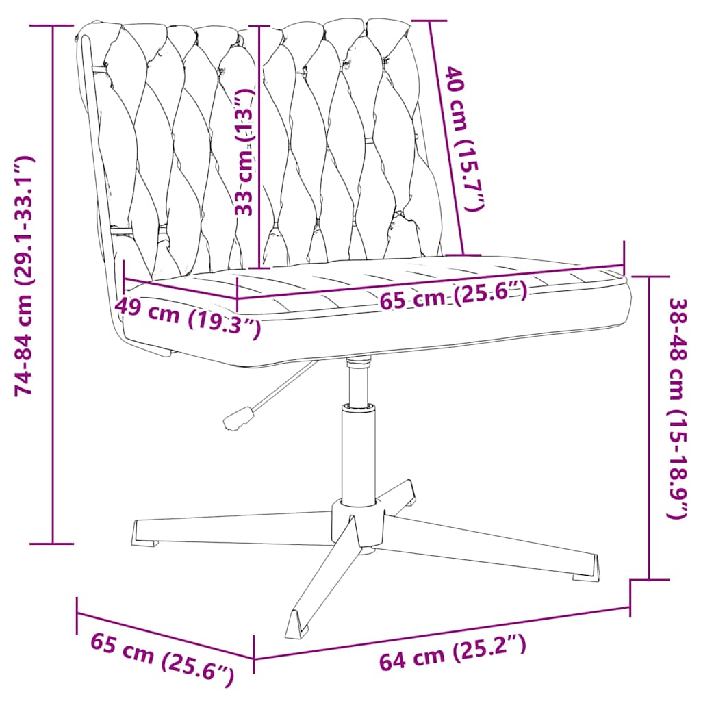 biroja krēsls, krēmkrāsas audums