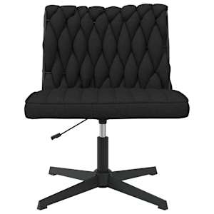 Otočná kancelářská židle černá textil - obrázek 4