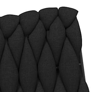 Otočná kancelářská židle černá textil - obrázek 9