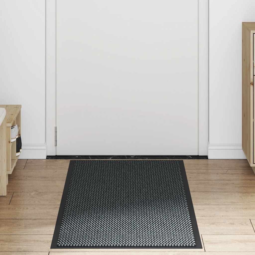 vidaXL Deurmat 60x150 cm antracietkleurig afbeelding