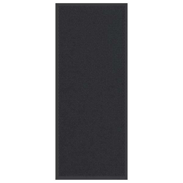 vidaXL uksematt, must, 60 x 150 cm
