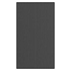 Rohožka Stripe Černá a šedá 115x200 cm - obrázek 1