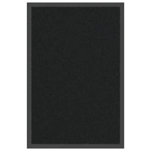 vidaXL uksematt, must, 40 x 60 cm