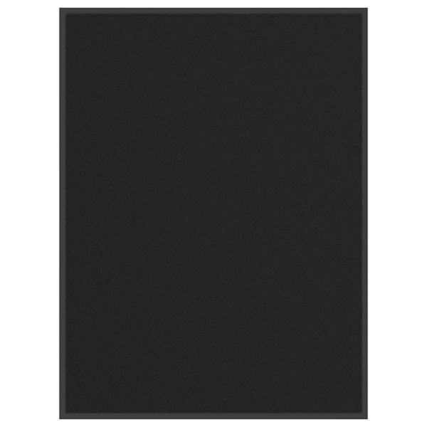 vidaXL uksematt, must, 90 x 120 cm