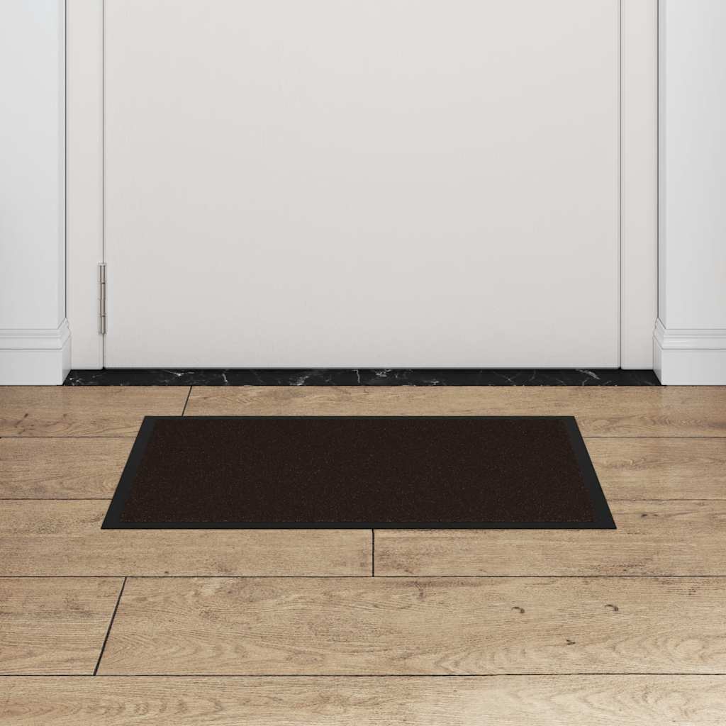 vidaXL Deurmat 40x60 cm bruin afbeelding