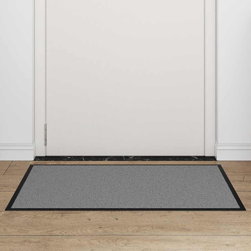 vidaXL lábtörlő Szürke 60x90 cm