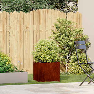 Planter Rusty 40x40x40 cm Vremensko odporno jeklo