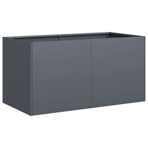 Truhlík antracitový 80x40x40 cm ocel válcovaná za studena - obrázek 2