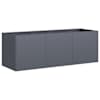 vidaXL lillepott antratsiithall 120 x 40 x 40 cm k&uuml;lmvaltsitud terasest