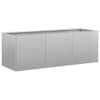 vidaXL taimekast, 120x40x40 cm, tsingitud teras