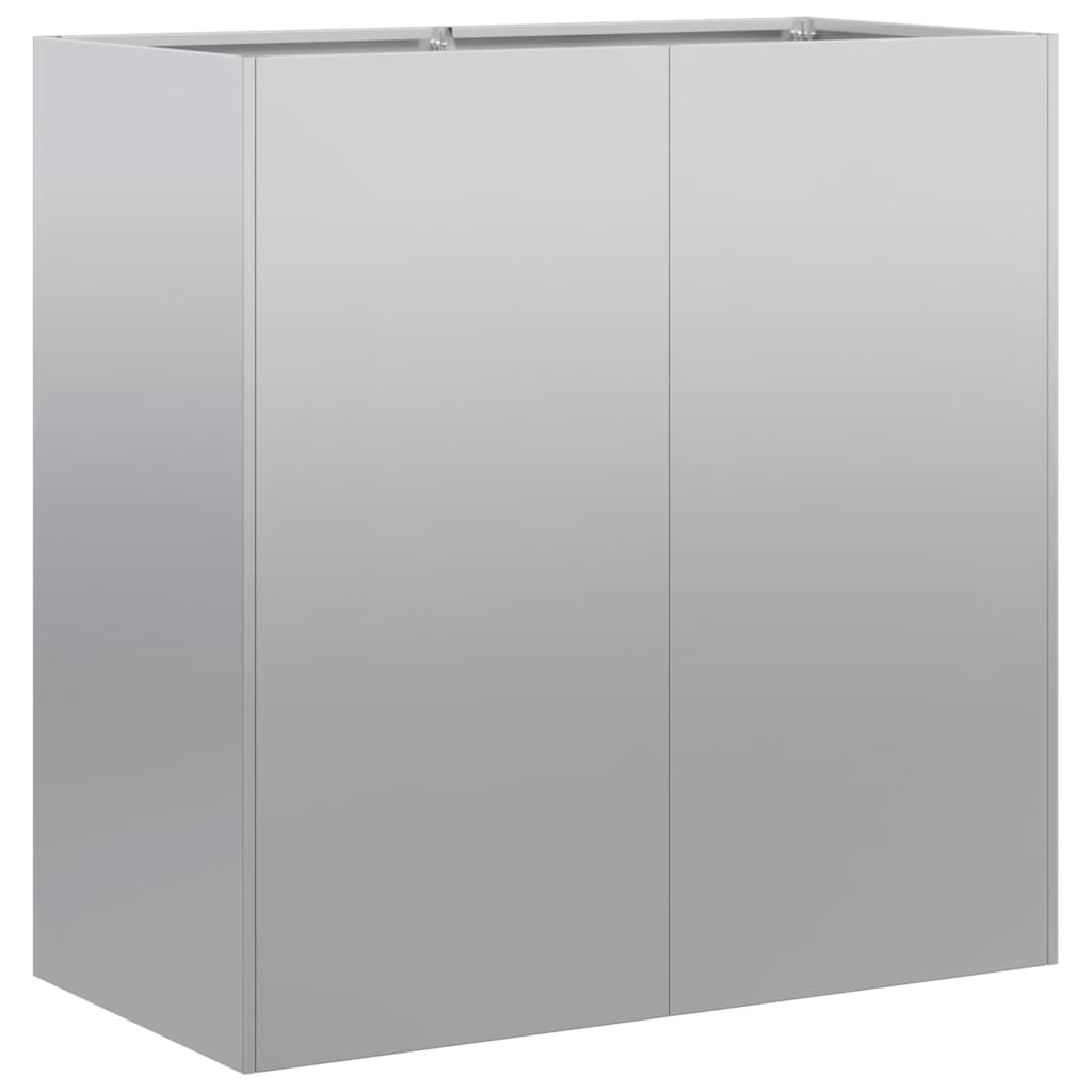 E-shop vidaXL kvetináč 80x40x80 cm Pozinkovaná oceľ