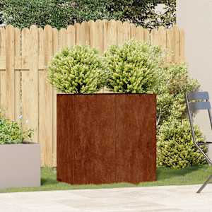 Planter Rusty 80x40x80 cm Vremensko odporno jeklo